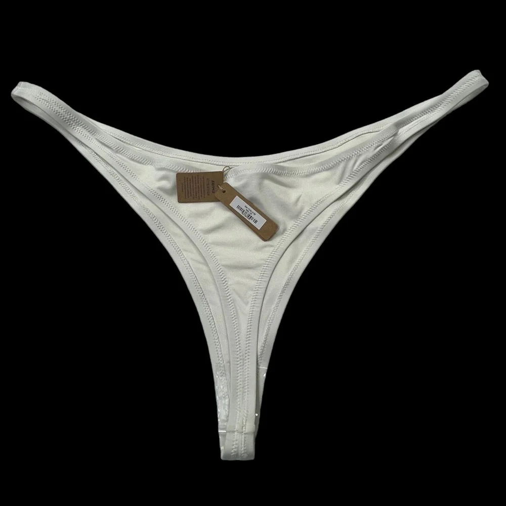 SKIMS Swim Thong Bikini Bottom Marble Womens‎ 4X